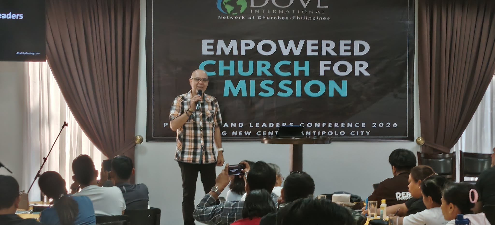 Church planting training session with ministry leaders